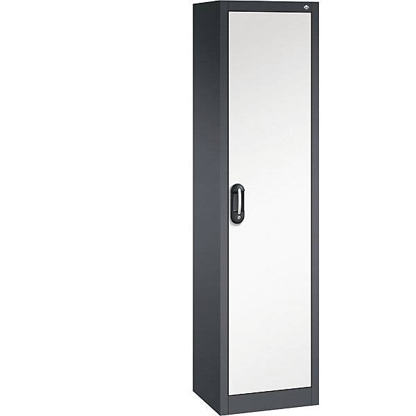 ACURADO Universalschrank BxT 500 x 400 mm schwarzgrau / reinweiß. C+P Moebelsysteme | GmbH & CO. KG 48878649