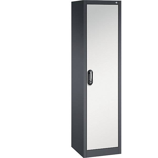 ACURADO Universalschrank BxT 500 x 500 mm schwarzgrau / lichtgrau. C+P Moebelsysteme | GmbH & CO. KG 48881549