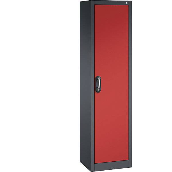 ACURADO Universalschrank BxT 500 x 400 mm schwarzgrau / feuerrot. C+P Moebelsysteme | GmbH & CO. KG 48878749