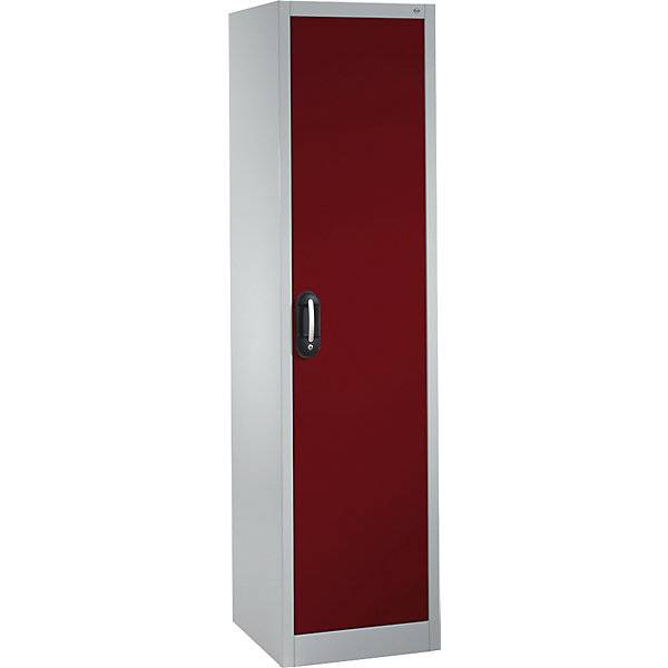 C+P Büroschrank Acurado, H1950xB502xT500mm, 7035/3003