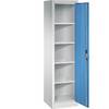 ACURADO Universalschrank BxT 500 x 500 mm lichtgrau / lichtblau. C+P Moebelsysteme | GmbH & CO. KG 48880049