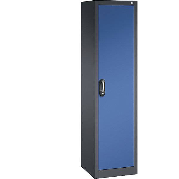 ACURADO Universalschrank BxT 500 x 500 mm schwarzgrau / enzianblau. C+P Moebelsysteme | GmbH & CO. KG 48881349