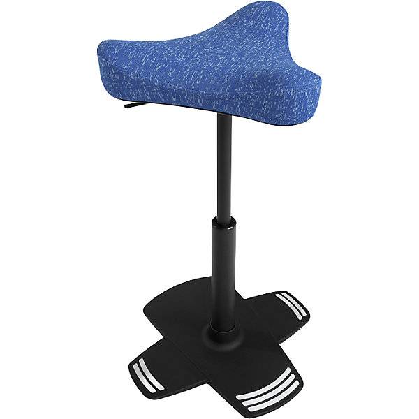 Stehhilfe SITNESS FALCON mit ergonomisch geformtem Sattelsitz Bezug blau. Topstar GmbH 58636449-0