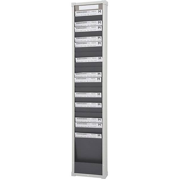 Kartensortiertafelsystem 25 Fächer Höhe 1350 mm mit 1 Reihe. Eichner Organisation 47823849-4