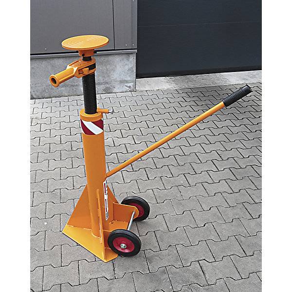 Verladestütze für Sattelauflieger Tragfähigkeit 30 t Auflagefläche-Ø 200 mm. Butt GmbH | Verladerampen 47889449-2