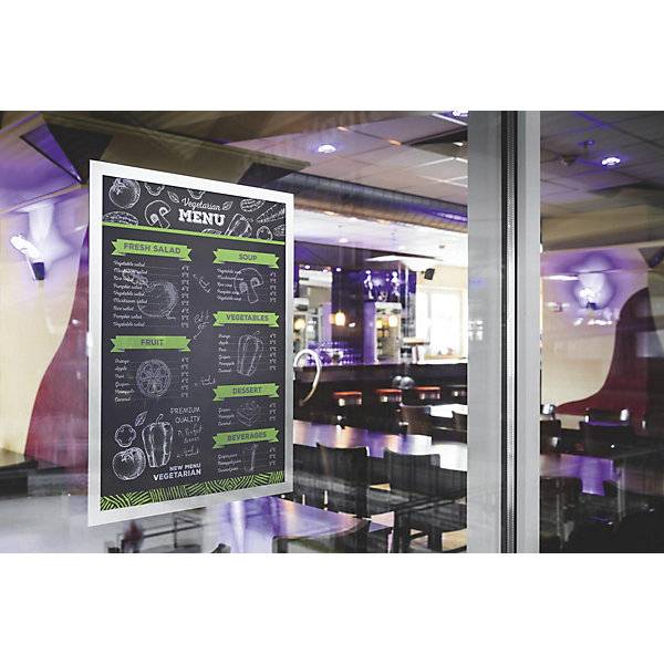 DURAFRAME® SUN Folienrahmen klebefrei Format A3 VE 6 Stk silber. Durable | Hunke & Jochheim GmbH & CO. KG-1