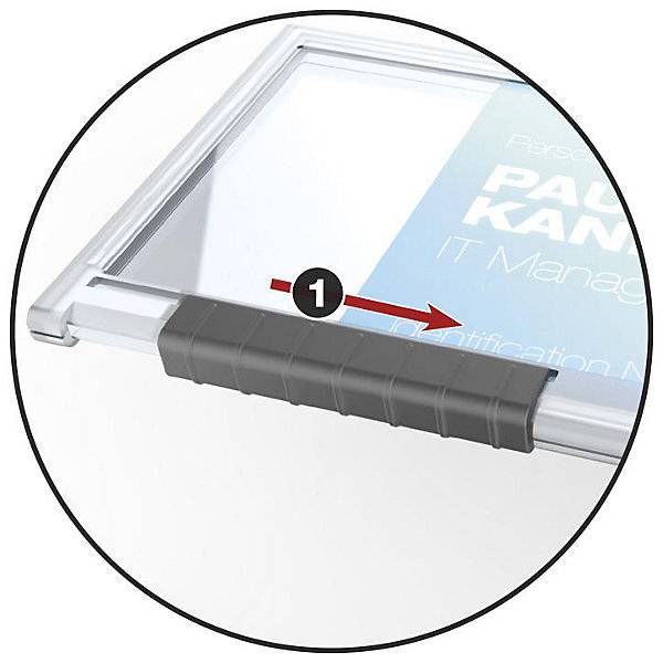 Kartenhalter PUSHBOX mit Textilband VE 20 Stk für 1 Karte. Durable | Hunke & Jochheim GmbH & CO. KG 47899449-1