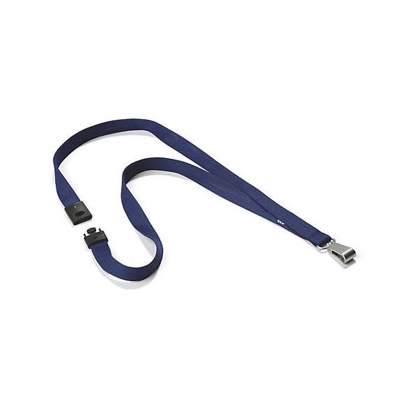Textilband SOFT COLOUR für Halter mit Karabinerhaken VE 20 Stk nachtblau. Durable | Hunke & Jochheim GmbH & CO.-0