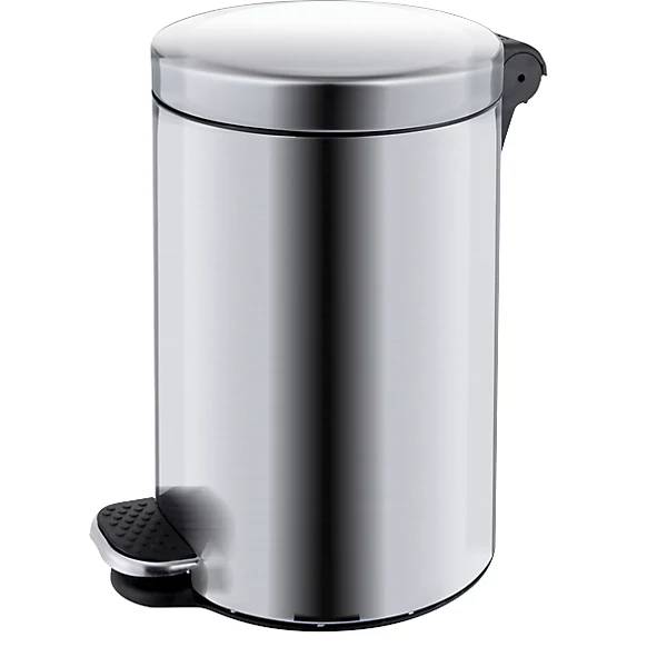 Tretabfallbehälter Volumen 3 l HxØ 260 x 170 mm Edelstahl matt. TKG Technische Kunststoff- und Metallteile-1