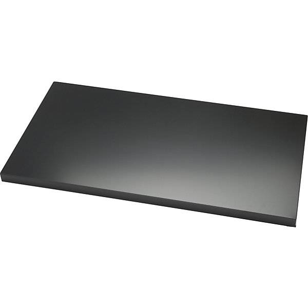 Fachboden mit Lateralhängevorrichtung, für Breite 800 mm, schwarz., BISLEY, 486246 49
