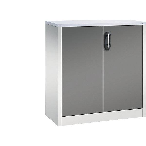 ACURADO Akten-Sideboard 2 Ordnerhöhen HxBxT 1000 x 930 x 400 mm lichtgrau / vulkangrau. C+P 48911749
