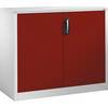 C+P Büroschrank Acurado, H1000xB1200xT400mm, 7035/3003