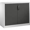 ACURADO Akten-Sideboard 2 Ordnerhöhen HxBxT 1000 x 1200 x 400 mm lichtgrau / vulkangrau. C+P 48917149