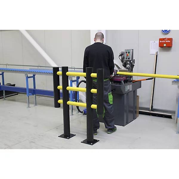Maschinenschutzgitter aus flexiblem Kunststoff Gesamtbreite 1000 mm. Dancop International GmbH 48978049-0