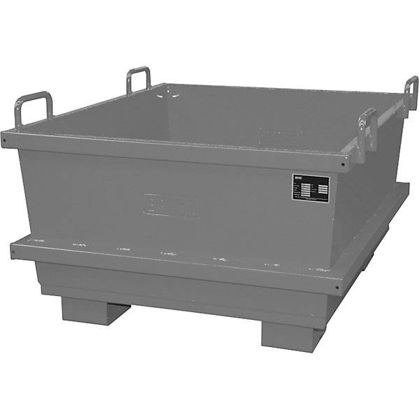 Universalcontainer Volumen 05 m³ mausgrau ab 2 Stk. TAKKT Industrial & Packaging GmbH 49021049-0