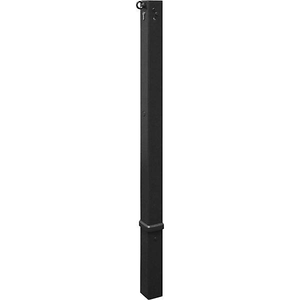 Absperrpfosten 70 x 70 mm herausnehmbar eine Öse mit Profilzylinder eisenglimmer. Schake GmbH 49041949-0
