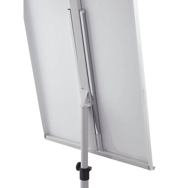 Flipchart-Set inkl. Zubehör höhenverstellbar 1700 - 2000 mm mit stabilem Rundfuß Ø 640 mm 5 Lenkrollen. Smit-4