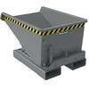 Kippbehälter inkl. Abrollmechanismus Volumen 015 m³ LxBxH 960 x 640 x 550 mm grau. TAKKT Industrial &