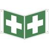 Rettungszeichen Erste Hilfe VE 10 Stk Kunststoff Nasenschild 150 x 150 mm. H. Marahrens Sicherheits- |