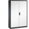 ACURADO Universalschrank BxT 1200 x 400 mm schwarzgrau / reinweiß. C+P Moebelsysteme | GmbH & CO. KG 48903349