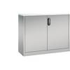 ACURADO Akten-Sideboard 2 Ordnerhöhen HxBxT 1000 x 1200 x 400 mm weißaluminium / weißaluminium. C+P 48918349