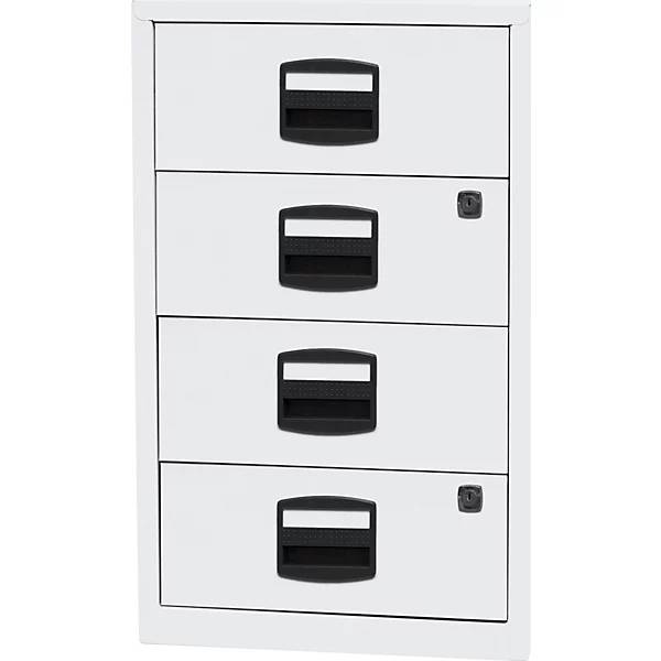 Beistellschrank PFA 4 Universalschubladen verkehrsweiß. Bisley GmbH 48992649-1