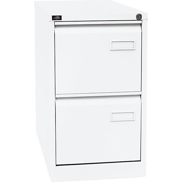 Hängeregistraturschrank LIGHT 1-bahnig 2 Schübe DIN A4 verkehrsweiß. Bisley GmbH 48993149-0