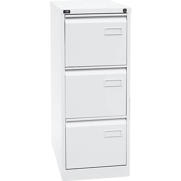 Hängeregistraturschrank LIGHT 1-bahnig 3 Schübe DIN A4 verkehrsweiß. Bisley GmbH 48993249-0
