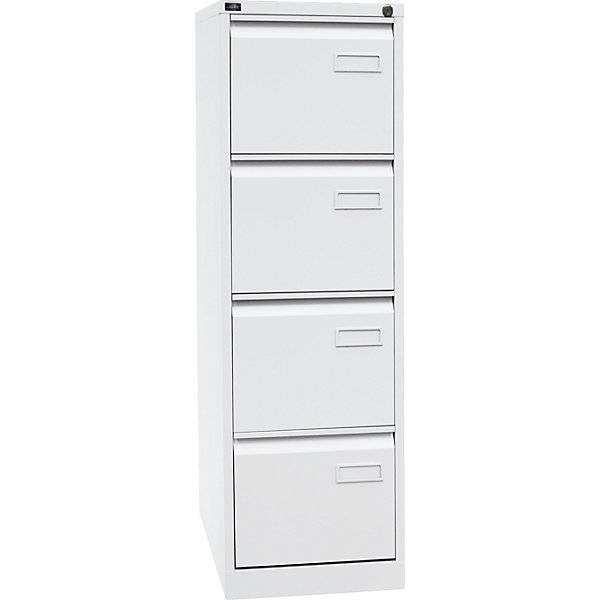 Hängeregistraturschrank LIGHT 1-bahnig 4 Schübe DIN A4 verkehrsweiß. Bisley GmbH 48993349-0