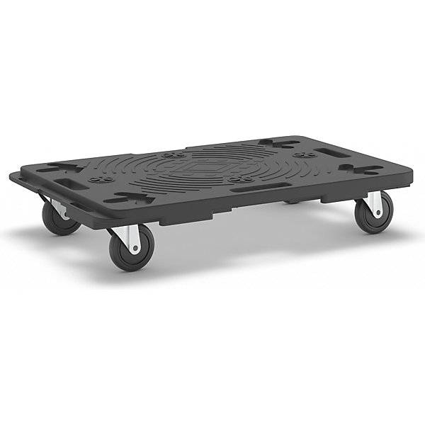 Transportroller LxBxH 600 x 400 x 120 mm Tragfähigkeit 150 kg. 48995349 489953 49