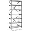 Industrie- und Lagersteckregal H 3000 mm Bodenbreite 1200 mm 7 Böden Tiefe 600 mm Grundregal. Scholz