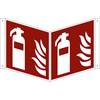 Brandschutzzeichen Feuerlöscher VE 10 Stk Kunststoff Nasenschild 200 x 200 mm. H. Marahrens Sicherheits- |