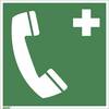Rettungszeichen Notruftelefon VE 10 Stk Kunststoff 150 x 150 mm. H. Marahrens Sicherheits- | Industrie- u.