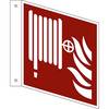 Brandschutzzeichen Löschschlauch VE 10 Stk Kunststoff Fahnenschild 150 x 150 mm. H. Marahrens Sicherheits- |