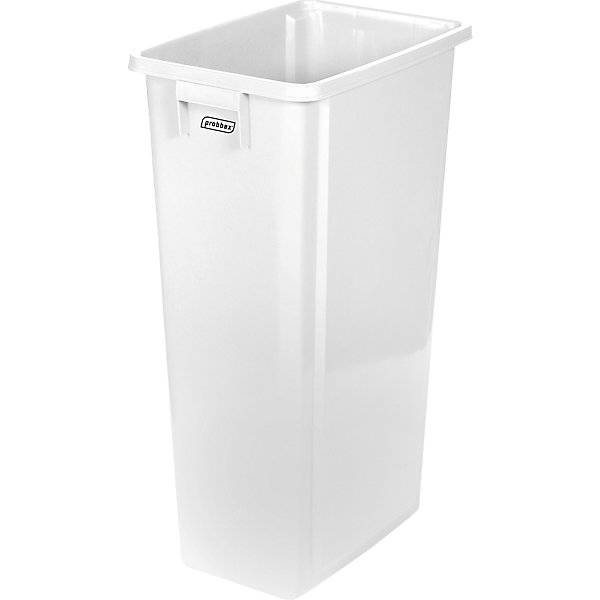 Robuster Wertstoffsammler 80 l weiß. Probbax S.A.R.L. 49302149