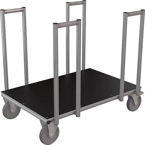 Seitenbügelwagen aus Alu-Profil LxBxH 1200 x 800 x 1100 mm ab 1 Stk. FPS Germany GmbH 49375549-0