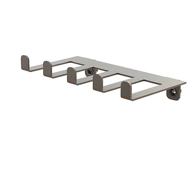 Edelstahl-Werkzeughalterkamm für Edelstahl-Lochwand LxBxH 130 x 75 x 35 mm. KEK GmbH 49849449-0