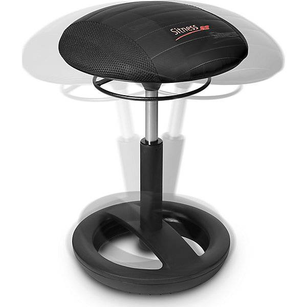 Hocker SITNESS RS BOB Sitz-Ø 385 mm schwarz / schwarz. Topstar GmbH 49833249-1