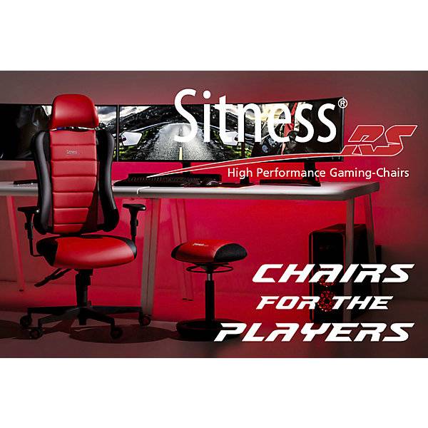 Hocker SITNESS RS BOB Sitz-Ø 385 mm schwarz / schwarz. Topstar GmbH 49833249-2