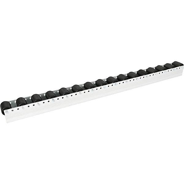 Rollenleiste mit Zylinderrollen Teilung 78 mm Ø 50 mm Kunststoff Länge 12 m. Euroroll GmbH 49948349-1