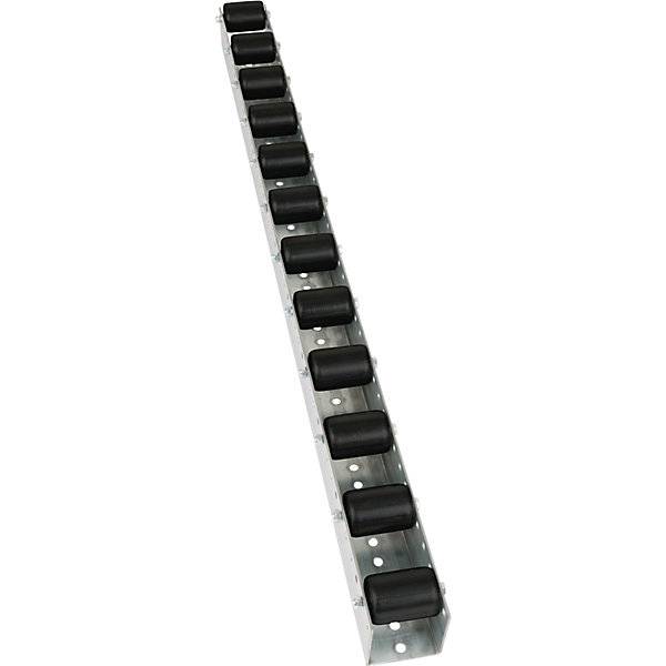 Rollenleiste mit Zylinderrollen Teilung 104 mm Ø 50 mm Kunststoff Länge 24 m. Euroroll GmbH 49948949-2