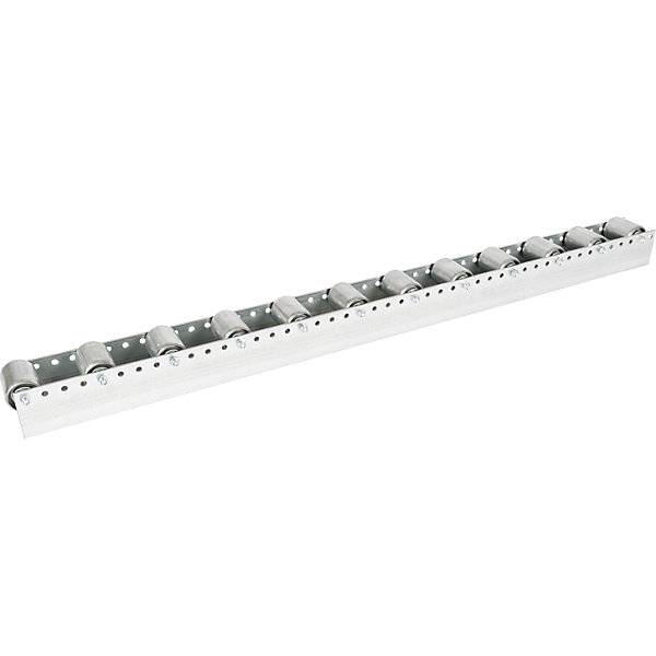 Rollenleiste mit Zylinderrollen Teilung 104 mm Ø 50 mm Stahl Länge 12 m. Euroroll GmbH 49950249-1
