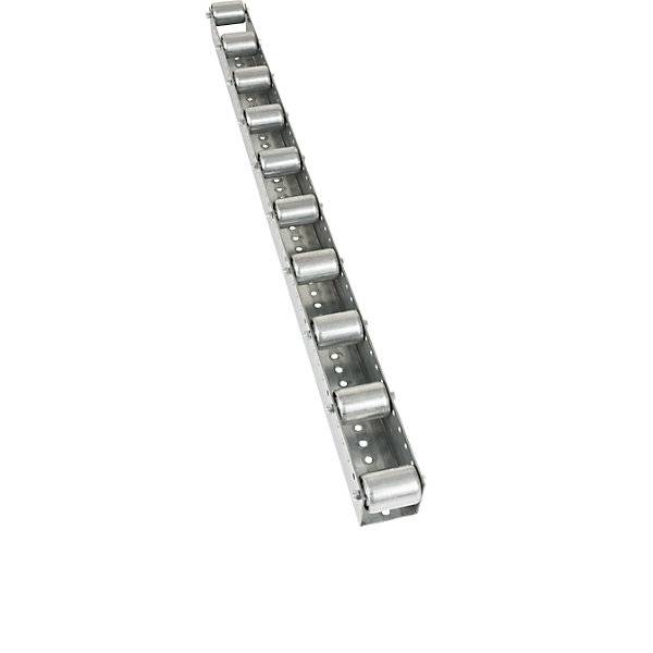 Rollenleiste mit Zylinderrollen Teilung 130 mm Ø 50 mm Stahl Länge 12 m. Euroroll GmbH 49950349-2