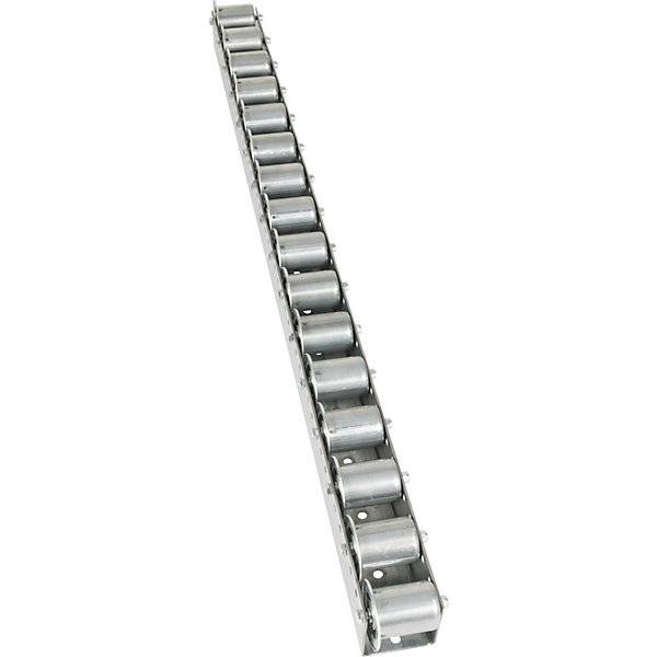 Rollenleiste mit Spurkranzrollen Teilung 78 mm Ø 50 mm Stahl Länge 12 m. Euroroll GmbH 49951049-2
