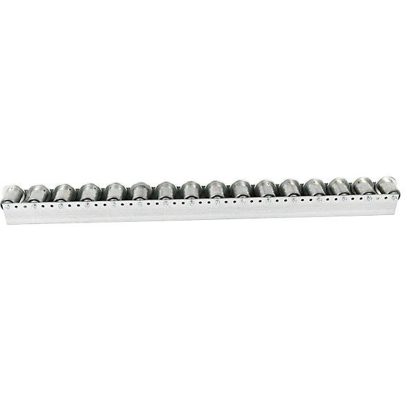 Rollenleiste mit Spurkranzrollen Teilung 78 mm Ø 50 mm Stahl Länge 24 m. Euroroll GmbH 49951449-0
