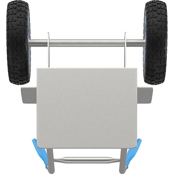 Edelstahl-Sackkarre mit Polyurethan-Bereifung Tragfähigkeit 150 kg. TAKKT Industrial & Packaging GmbH 49952149-4
