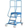 Mobile Podestleiter Riefengummi-Stufeneinlage 4 Stufen. TAKKT Industrial & Packaging GmbH 49992749