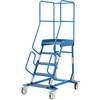 Mobile Podestleiter Siebdruck-Stufeneinlage 5 Stufen. TAKKT Industrial & Packaging GmbH 49992949
