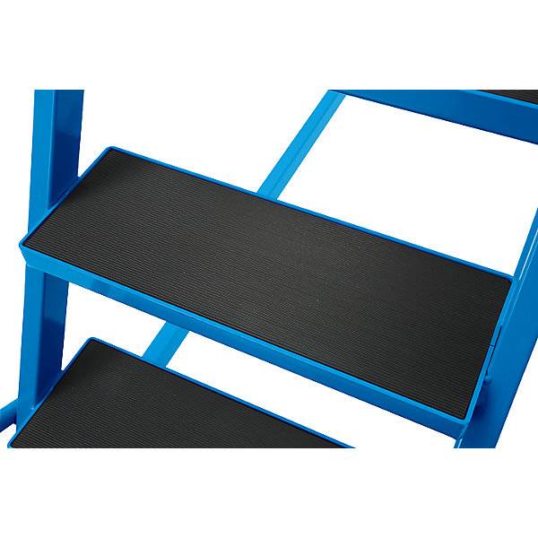 Mobile Podestleiter Riefengummi-Stufeneinlage 11 Stufen. TAKKT Industrial & Packaging GmbH 49994849-3