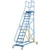 Mobile Podestleiter Riefengummi-Stufeneinlage 13 Stufen. TAKKT Industrial & Packaging GmbH 49995449
